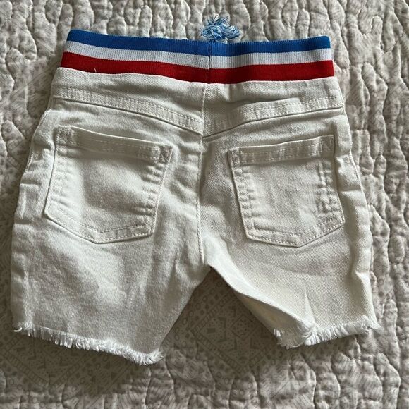 First Impressions Boy's Size 6-9 Mo Denim Shorts - Picture 2 of 4